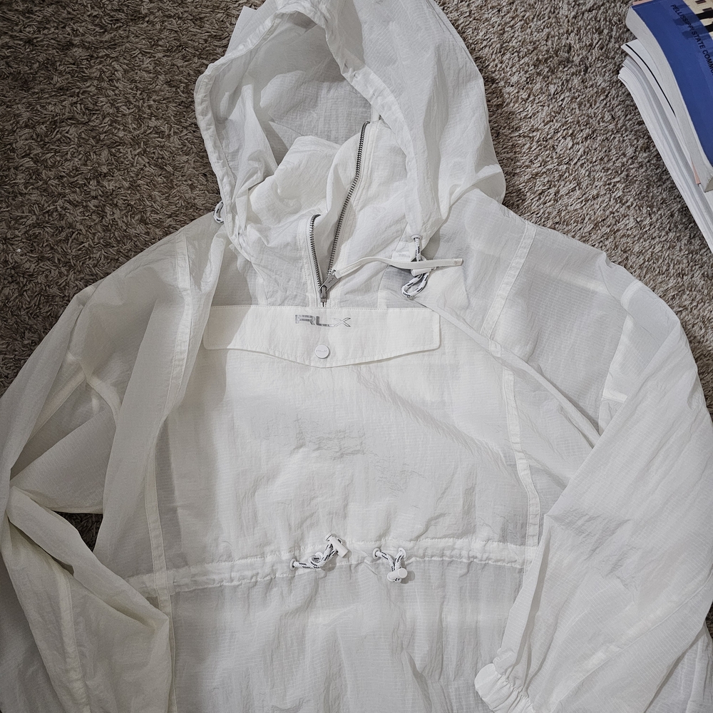 Ralph Lauren White Hooded Jacket